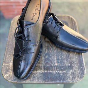 Cole Haan Men’s Black Leather Oxfords